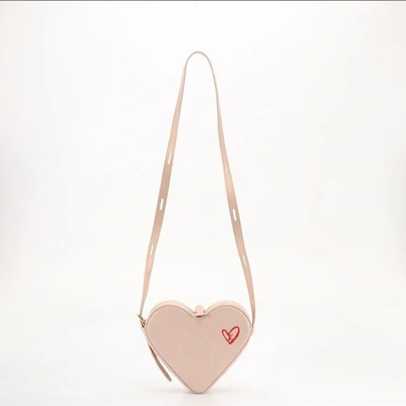 Louis Vuitton Fall in Love Sac Coeur Crossbody - Pink Empreinte Leather - Heart - Picture 5 of 9